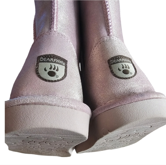 EC | NWOT | Bearpaw Emma | Youth Boot | Pink Glitter | Size: 5 - Picture 8 of 15